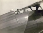 Howard Hughes in Airplane Cockpit