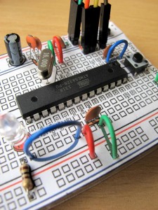 components in a breadboard